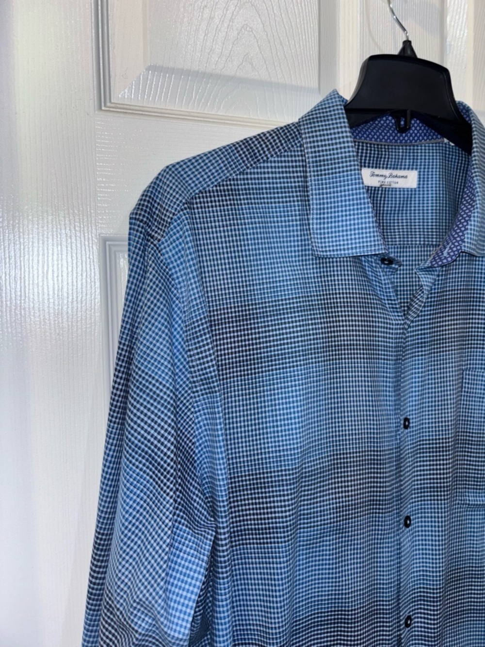 Tommy Bahama Men's Pocora Plaid Button Down Prima Cotton shirt SZ XXL - Picture 3 of 13